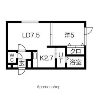 Aurora N・T【2階】の間取り