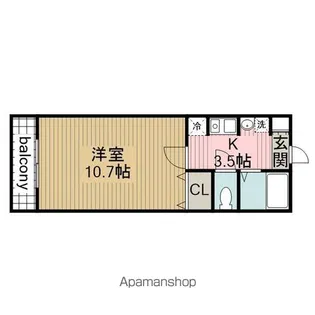 ロイヤルサルビア【3階】の間取り
