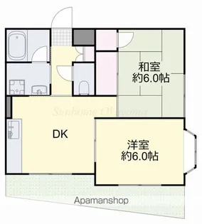 プラセールタチバナ【103号室】の間取り