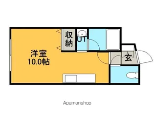 コーポ1・3【302号室】の間取り