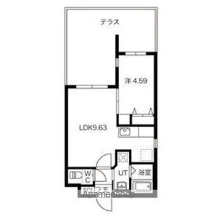 SEPT南郷【1階】の間取り