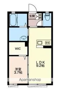 プランタン【1階】の間取り