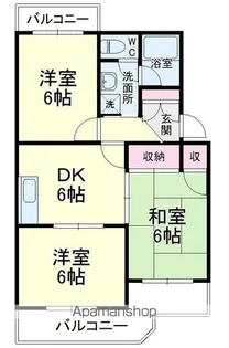 プリムローズ【4階】の間取り