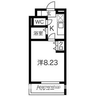 コーラル観月【3階】の間取り