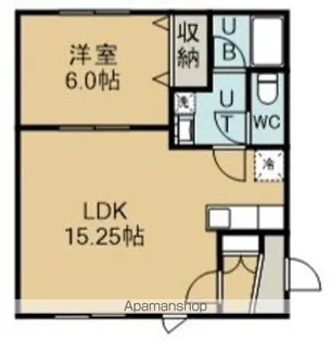メゾンKAITOⅡ【103号室】の間取り
