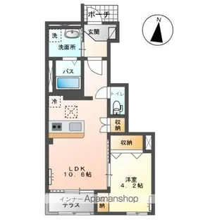 SAKURA【1階】の間取り