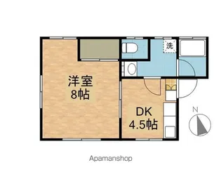 折原ハイツ【1号室】の間取り