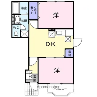 グラン・リーオ A【1階】の間取り