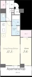 AVNIR HONGO【8階】の間取り