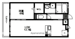 HIGH ACE 桜坂【1階】の間取り