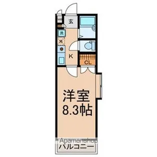第2マンション菜の花【3階】の間取り