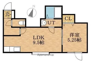 パラ・シェンプレN45【206号室】の間取り