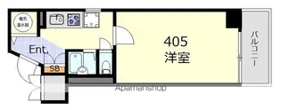 中銀第2新橋マンシオン【4階】の間取り
