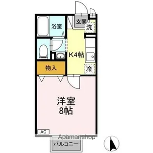 ドミトリー旭【2階】の間取り