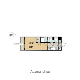 エスリード大須プレシア【14階】の間取り