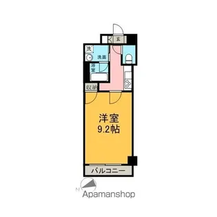 スタジオスクエア大須【9階】の間取り