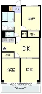 エンゼルハイム綱島第2【6階】の間取り