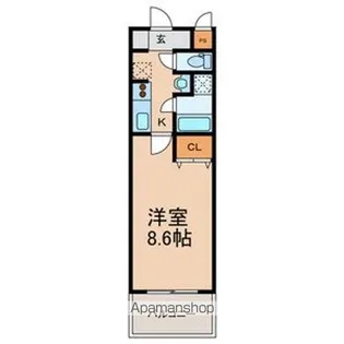 デパール【1階】の間取り