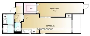 クレストール下馬【203号室号室】の間取り