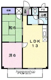 シティハイツ千種Ⅰ【2階】の間取り