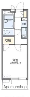 レオパレスラトナ【2階】の間取り