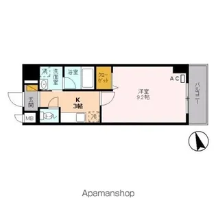ソシア西葛西【7階】の間取り