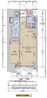 プレサンス名駅南エディフィス【11階】の間取り