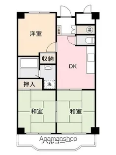 桜町ハイツ【1階】の間取り