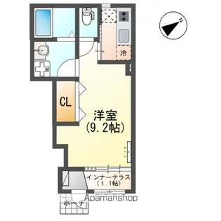 BON LYON (ボンリヨン)【1階】の間取り