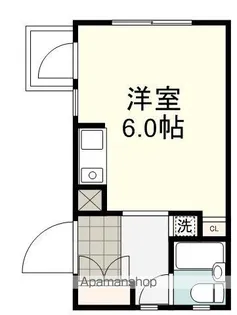 清閑町MS【203号室】の間取り