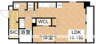 コンフォリア江坂広芝町【4階】の間取り