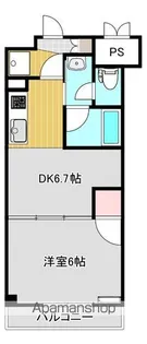 エクセルシオール北村【105号室】の間取り