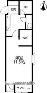 グリーンハイツⅠ番館【201号室】の間取り