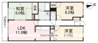 ドマーニ太田【2階】の間取り