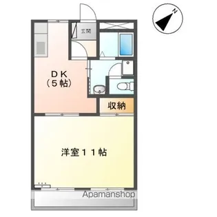レスポワール太田【2階】の間取り