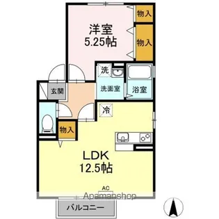アセーボ【2階】の間取り
