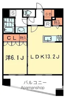 グランハイツ代々木【5階】の間取り