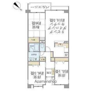 ISM南柏【2階】の間取り