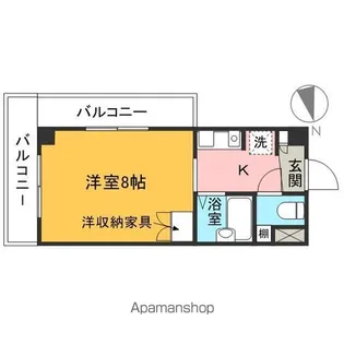 第2新井マンション【4階】の間取り