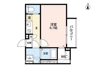 LUMINA NISSHIN【2階】の間取り