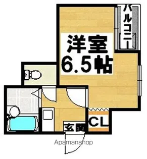エスト長居西【3階】の間取り