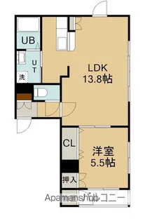BEAUX杉並(ボースギナミ)【3階】の間取り