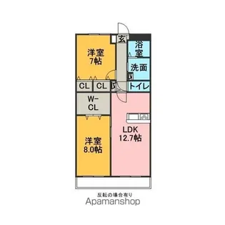 ルミエール【2階】の間取り
