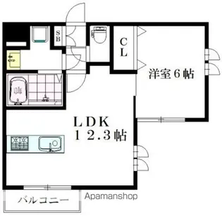 FELICE南荻窪【2階】の間取り