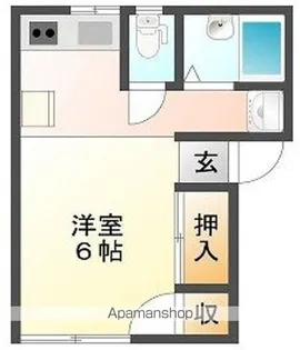 メゾン平野【2階】の間取り