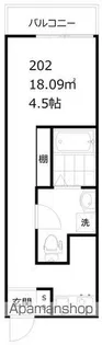 RPレジデンスななつぼし【2階】の間取り