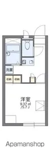 レオパレスヤツヤ【108号室】の間取り