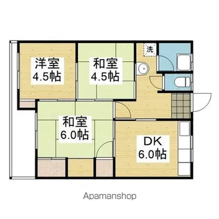 北野マンション【2階】の間取り