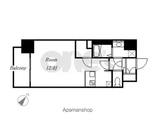 プレサンスジェネ千種内山【6階】の間取り