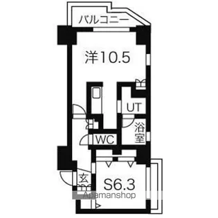 CASSIA車道【14階】の間取り